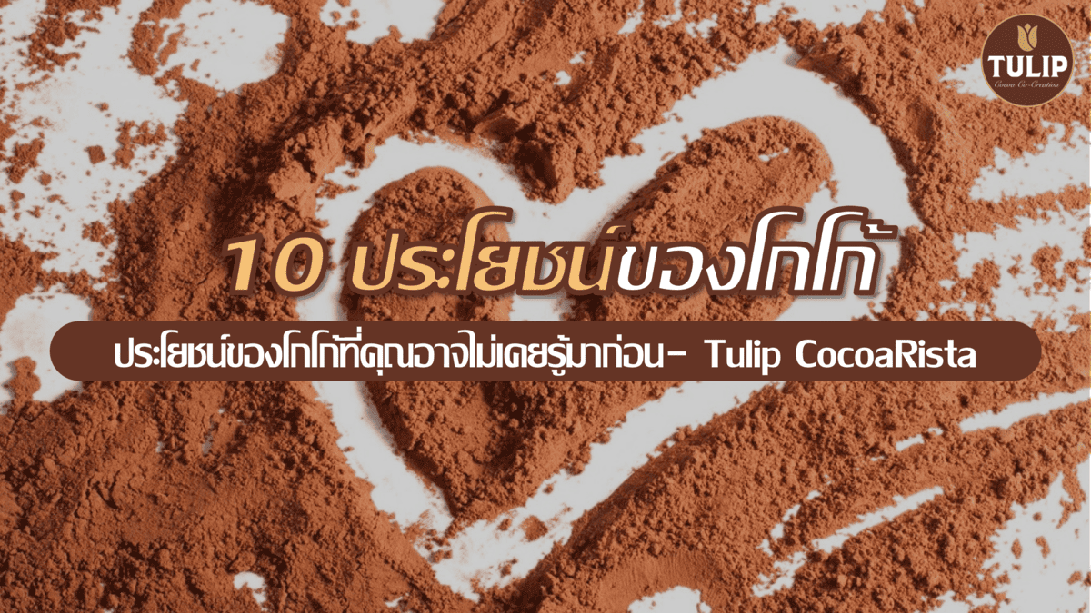 Health Benefits of Cocoa ประโยชน์ของโกโก้