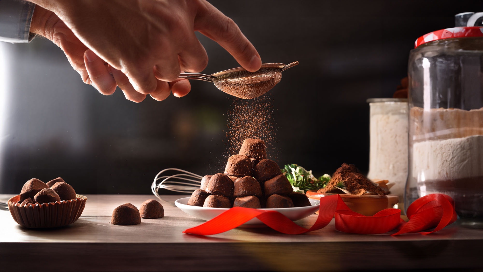 ทิวลิปผงโกโก้ไขมันสูงเหมาะสำหรับทุกเมนู