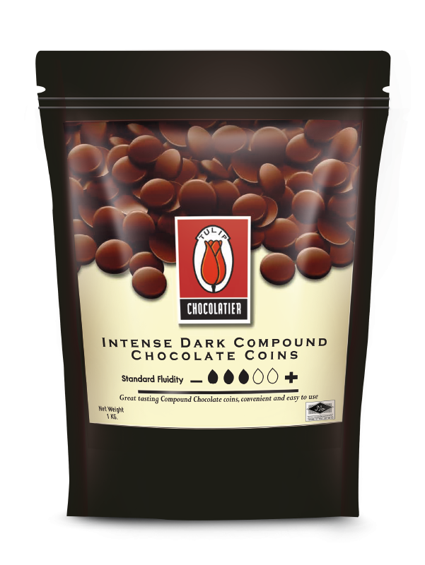 ทิวลิป อินเทนซ์ ดาร์ก คอมพาวด์ ช็อกโกแลต คอยส์