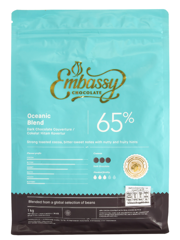 เอ็มบาสซี ดาร์กช็อกโกแลต คูเวอร์เจอร์ 65%