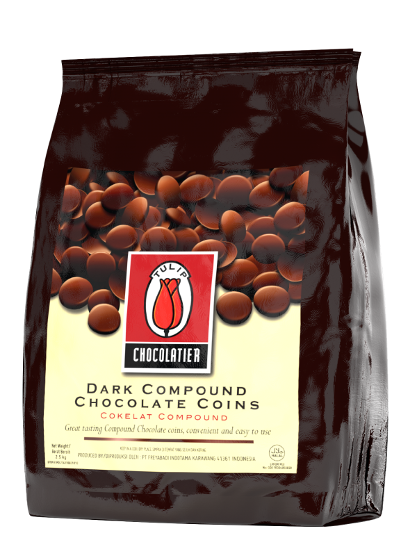ทิวลิป ดาร์ก คอมพาวด์  ช็อกโกแลต คอยส์