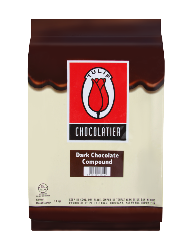 ทิวลิป ดาร์ก ช็อกโกแลตคอมพาวด์ แบบแท่ง