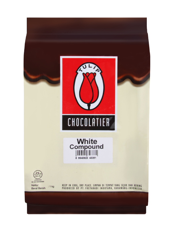 ทิวลิป ไวท์ ช็อกโกแลต คอมพาวด์ แบบแท่ง