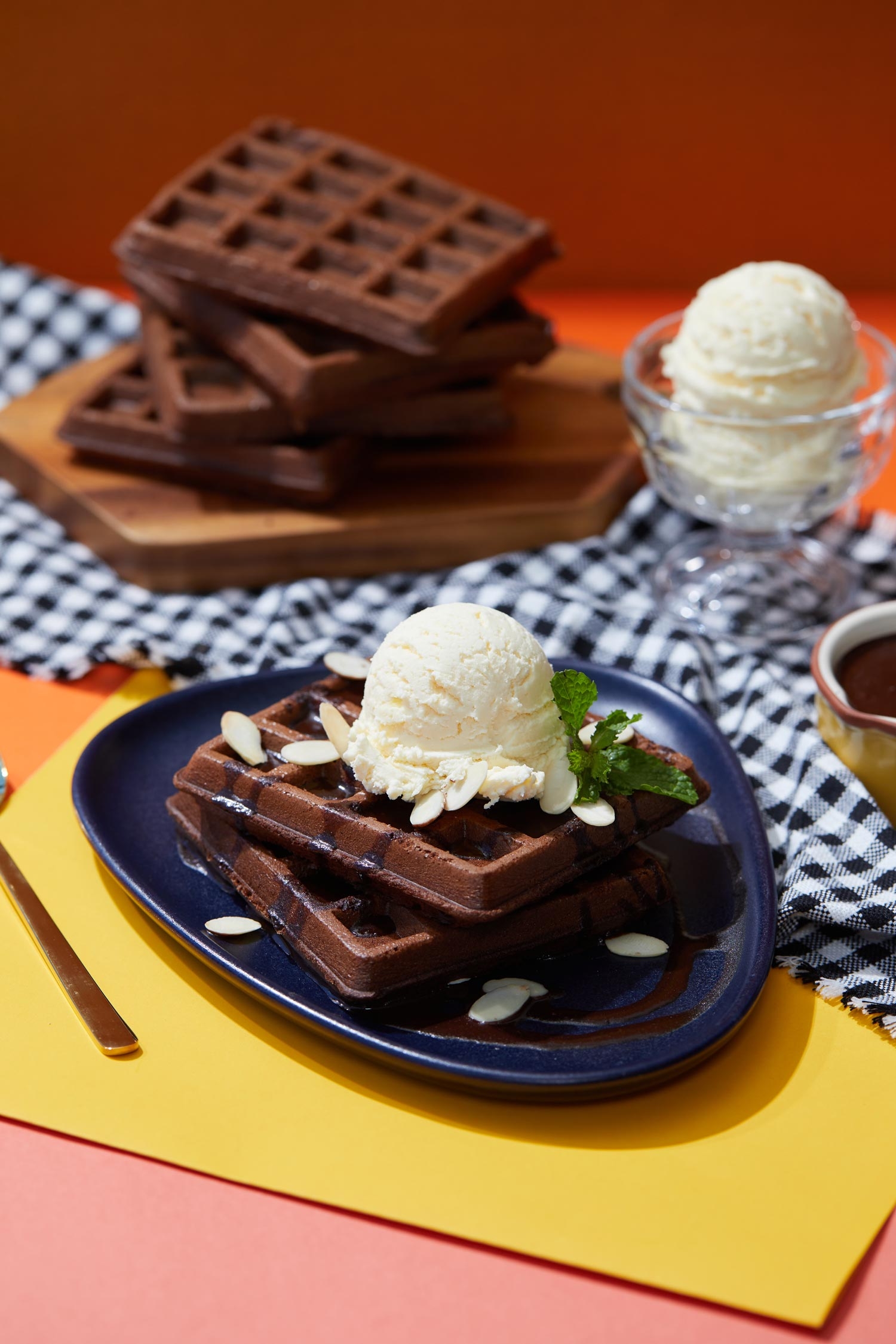 Chocolate Waffles