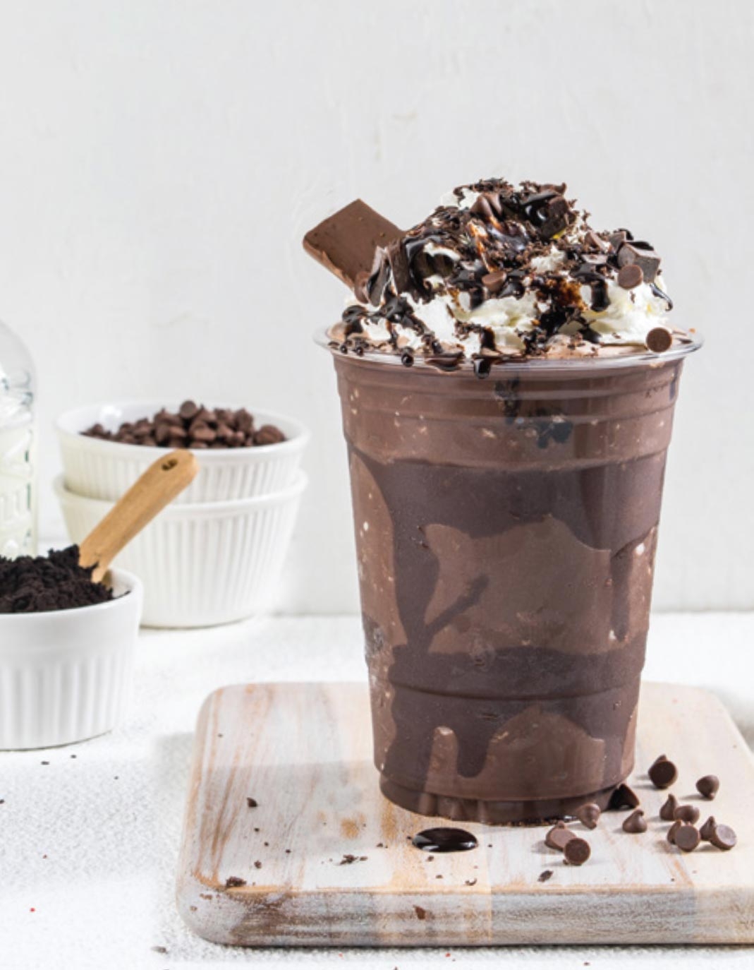 Caramel Cocoa Choc Chips Frappuccino