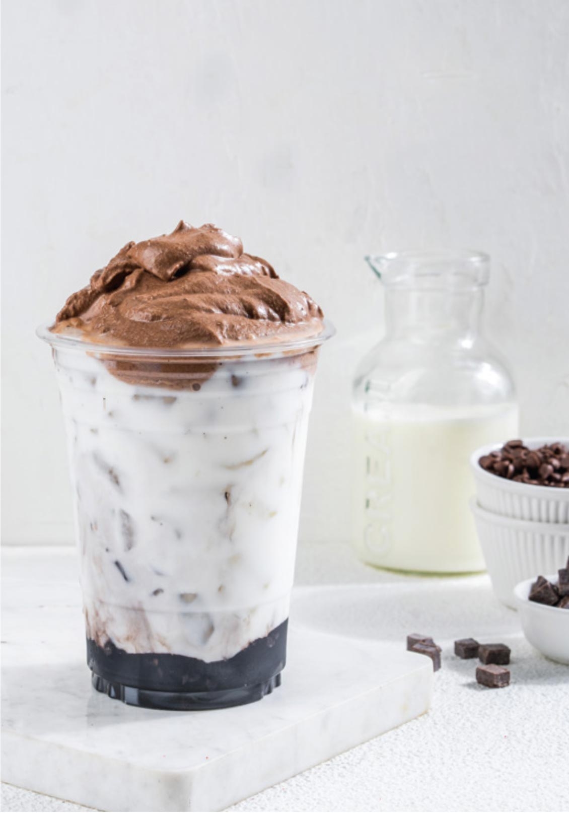 Milk Cocoa Chocolate Whipped Cream