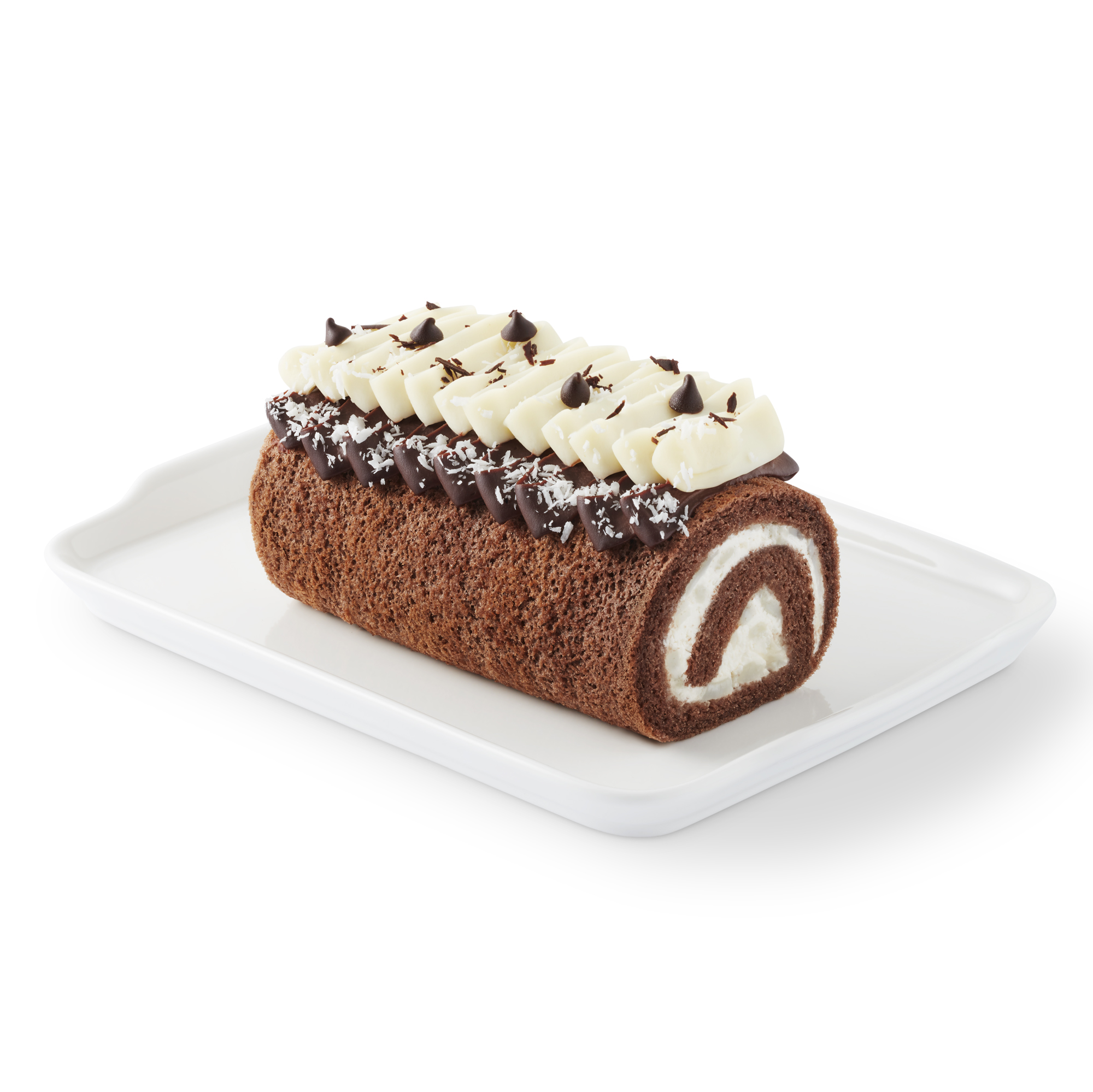 เค้กโรลโกโก้มะพร้าว