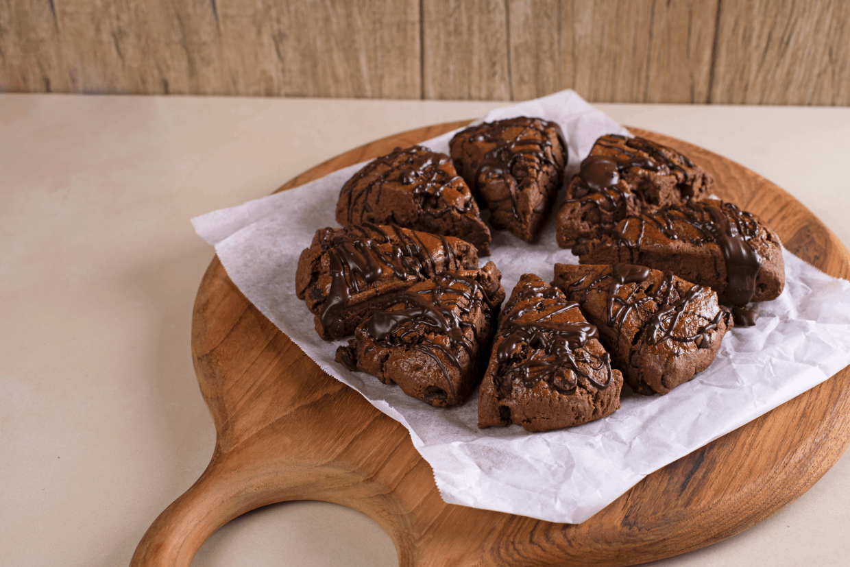 สโคนช็อกโกแลต