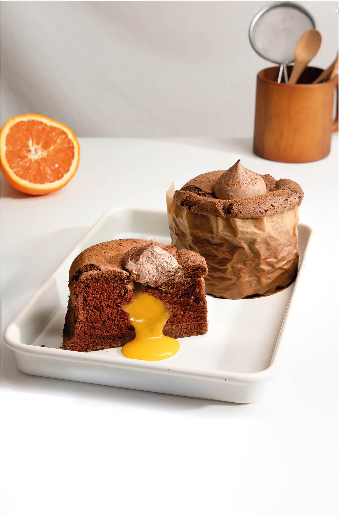 Cocoa Orange Castella