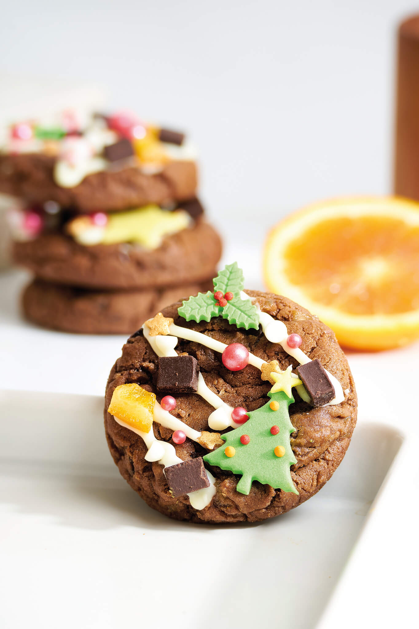 Chocolate Orange Chunky Soft Cookie